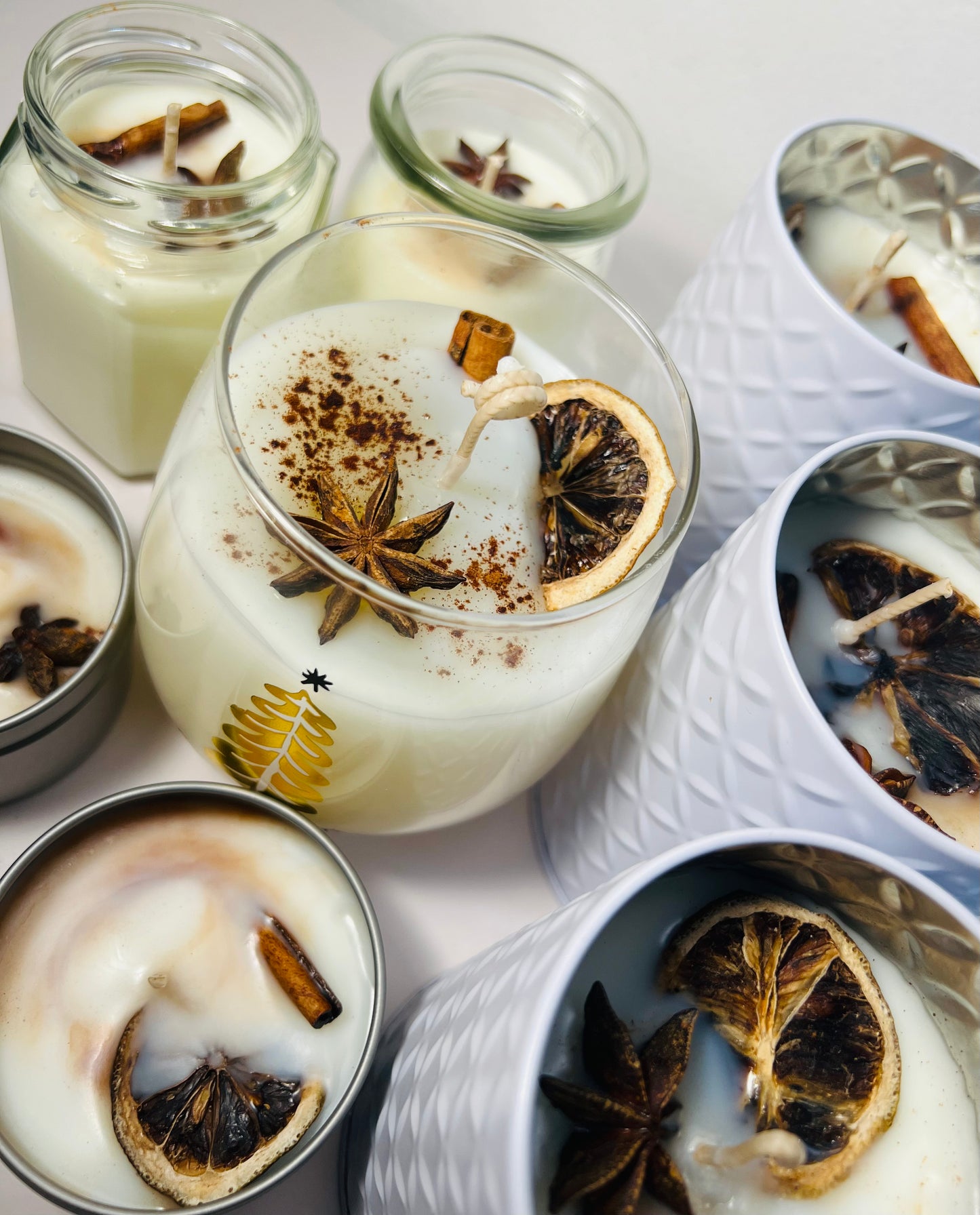 Coquito Candle